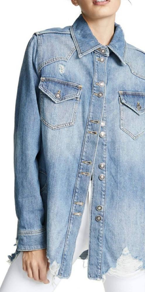 Free People "Moonchild" Shirt Jacket - Picture 4 of 8